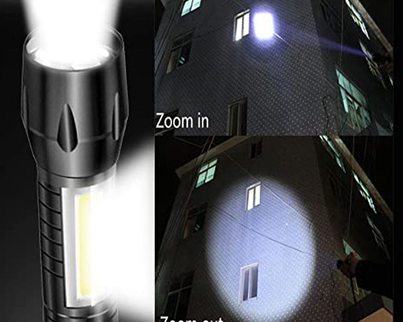 LED emergency light torch
