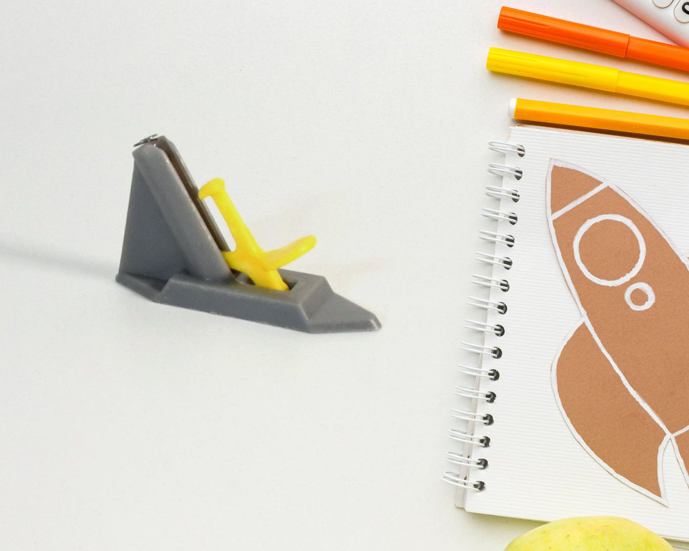 Junior Rocket Launcher Military Theme | Plastic Bullet Toy for Outdoor / Indoor Play