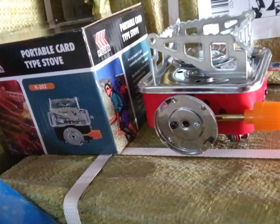 Mini Square Camping Stove, 2800W (1 Pc)