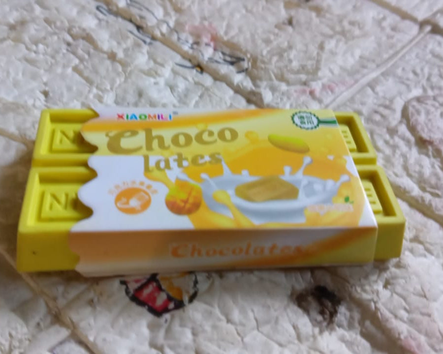 Chocolate Shaped Erasers for Kids - Soft Pencil Erasers for School & Office