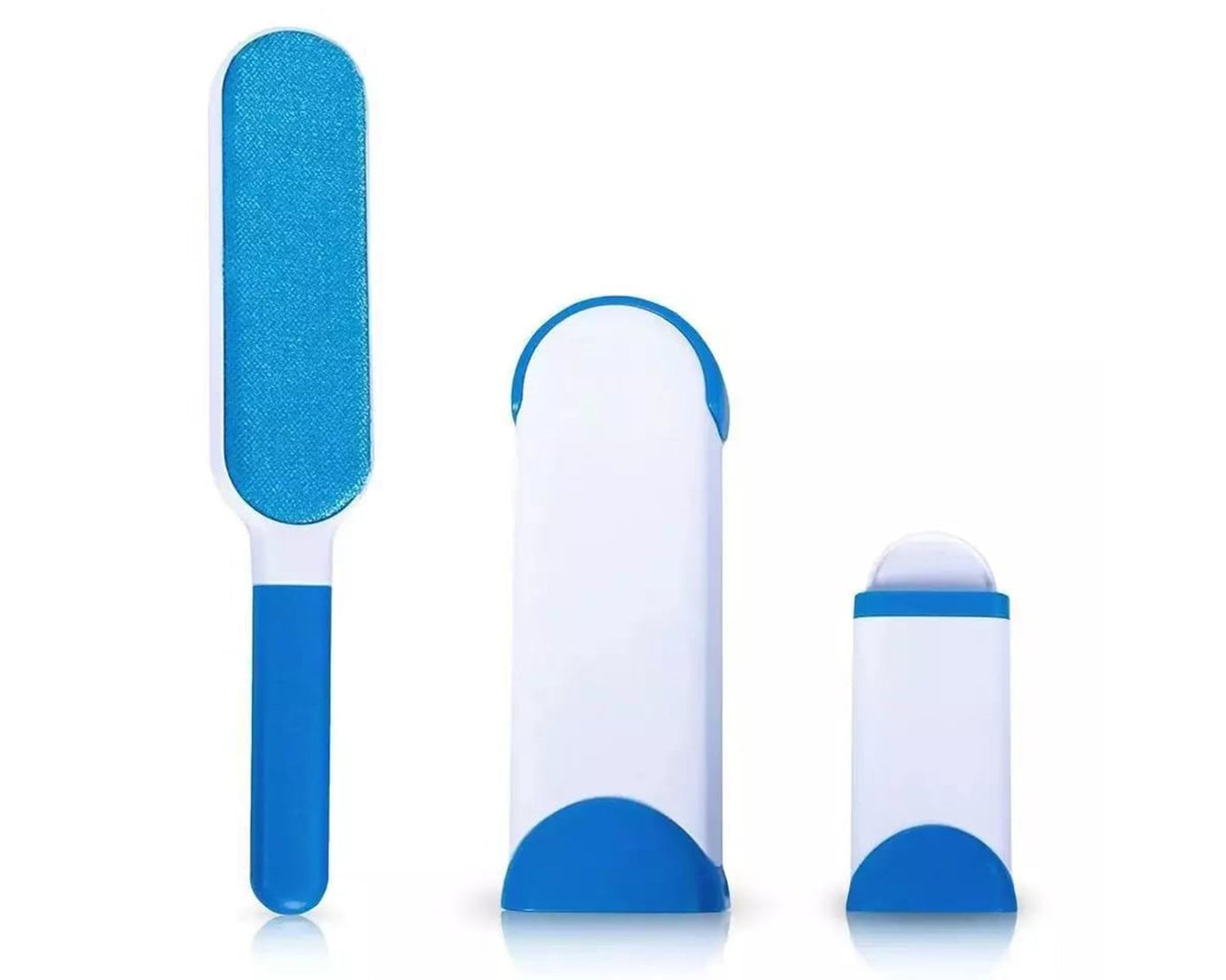 Self-cleaning pet hair remover with dual sides