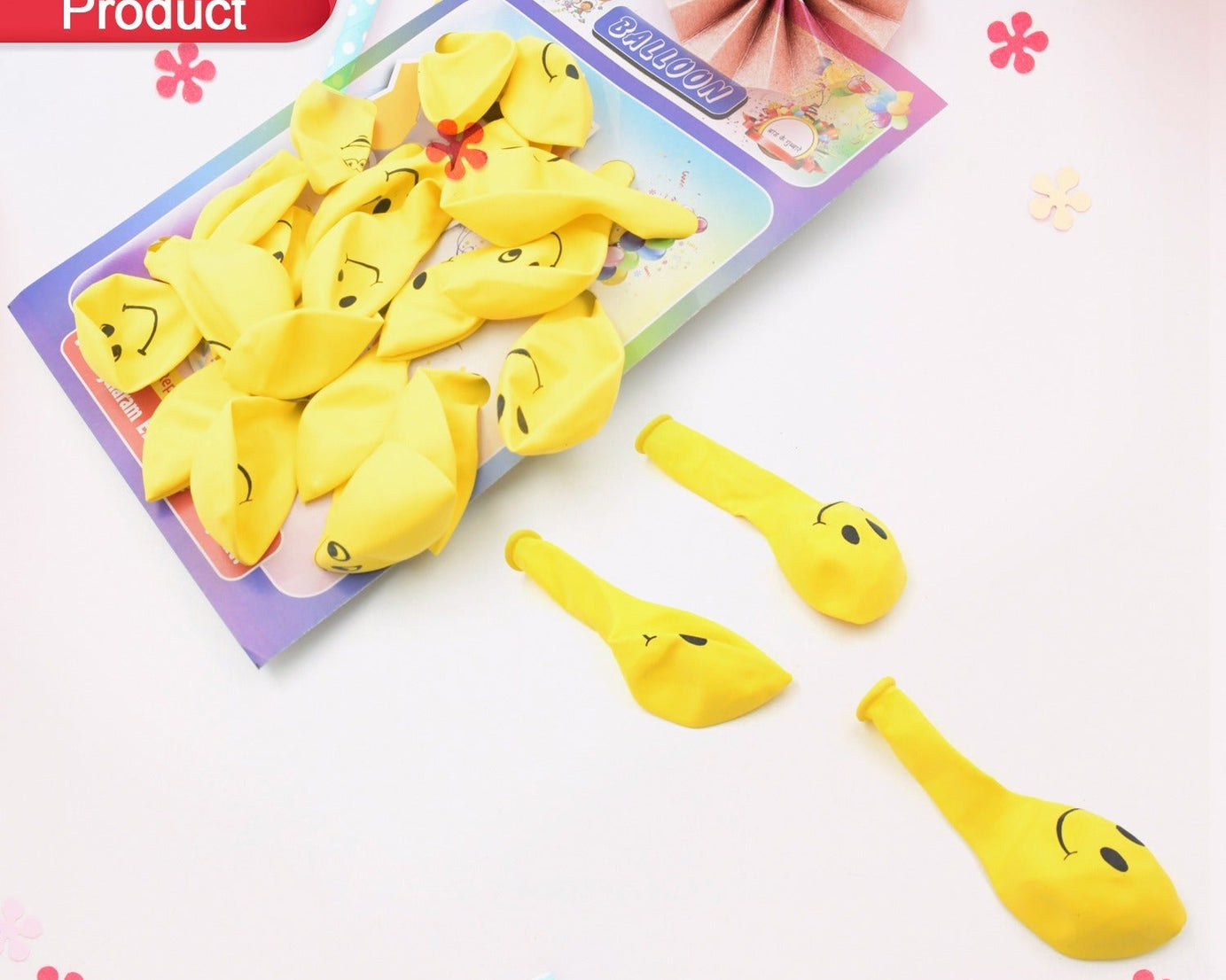 Cartoon Printed Design Balloons Kinds of Latex Balloons for Birthday / Anniversary / Valentine's / Wedding / Engagement Party Decoration Birthday Decoration Items for Kids One Color (20 Pcs Set)