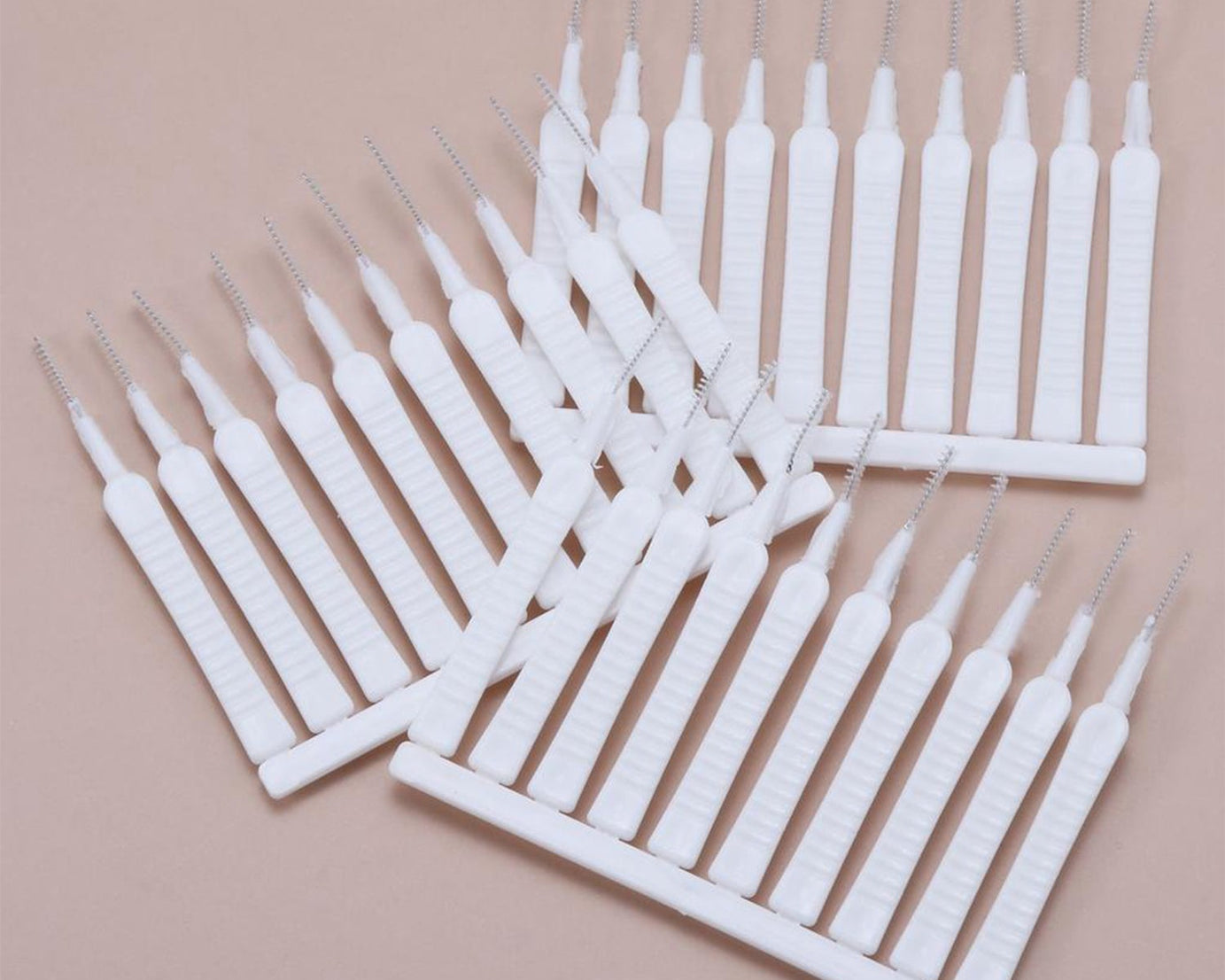 Shower head cleaning brush set