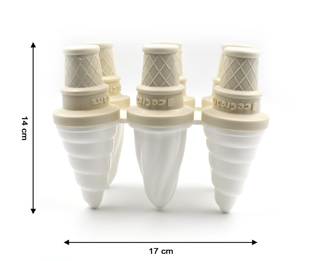 6 Pc ice candy maker Ice Cream Mold used for making ice-creams in all kinds of places including restaurants and ice-cream parlours etc.