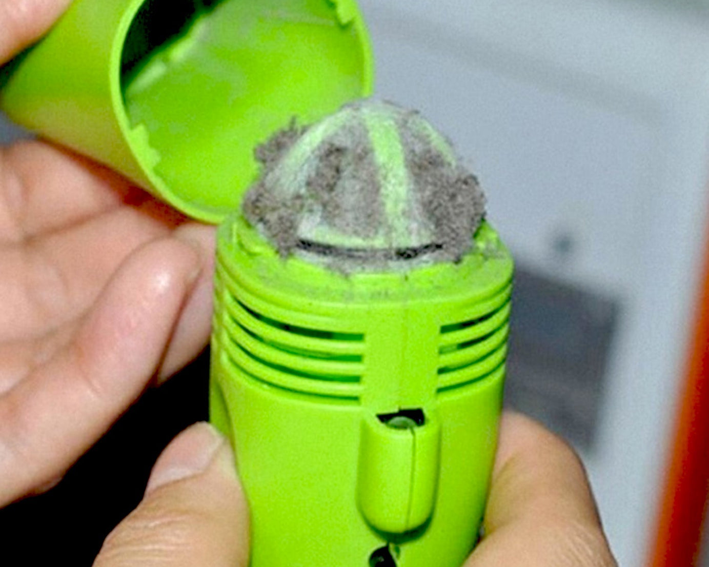 USB-powered mini vacuum designed for detailed and precise cleaning applications.