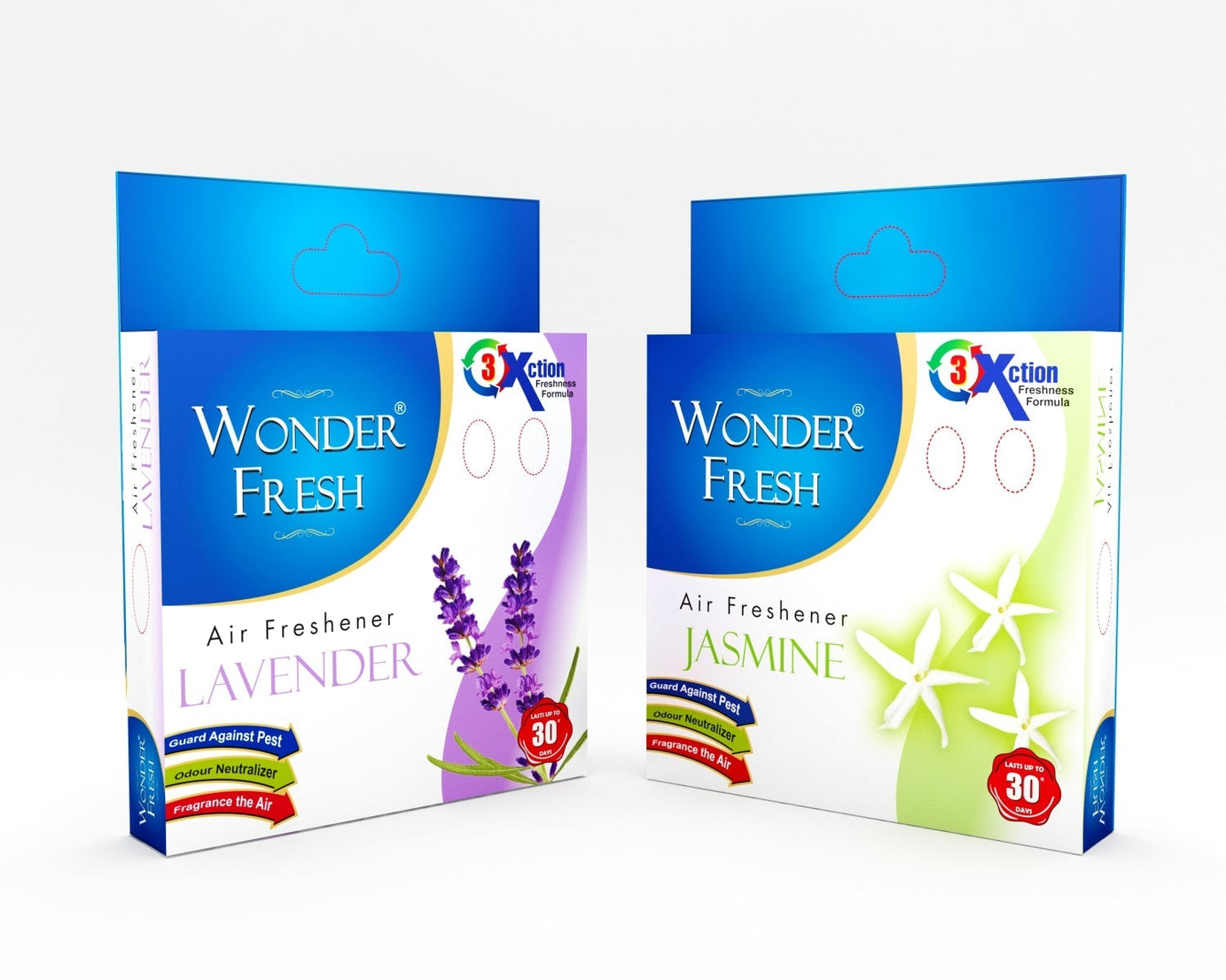 Blocks of air freshener, 50 grams, for refreshing the environment.