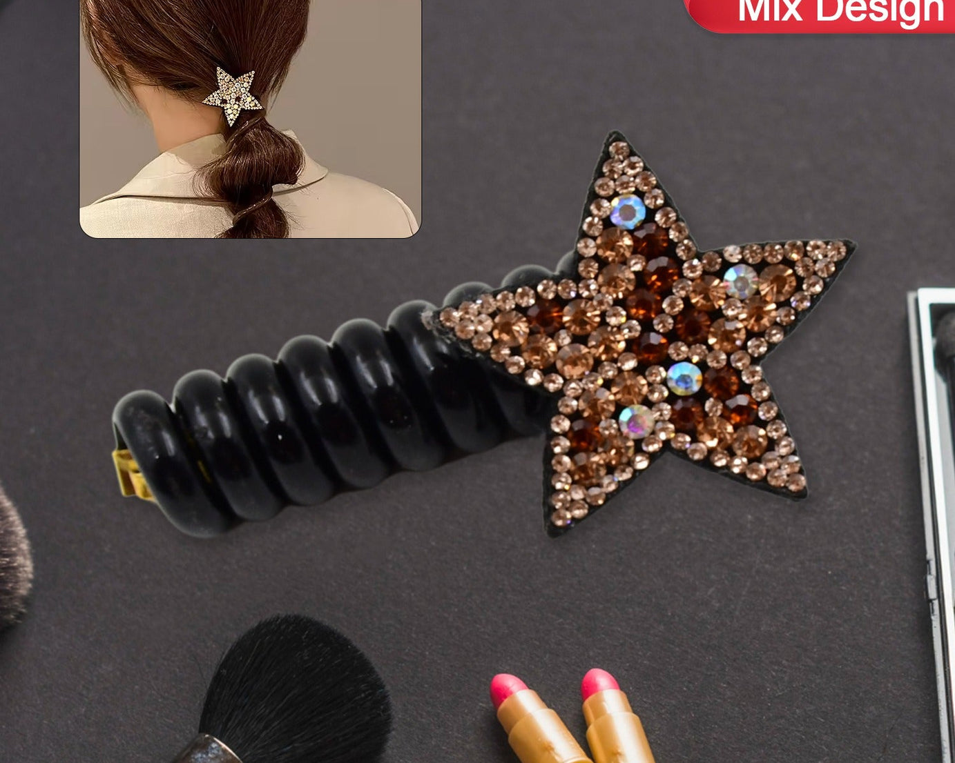 Colorful  Telephone Wire Hairbands