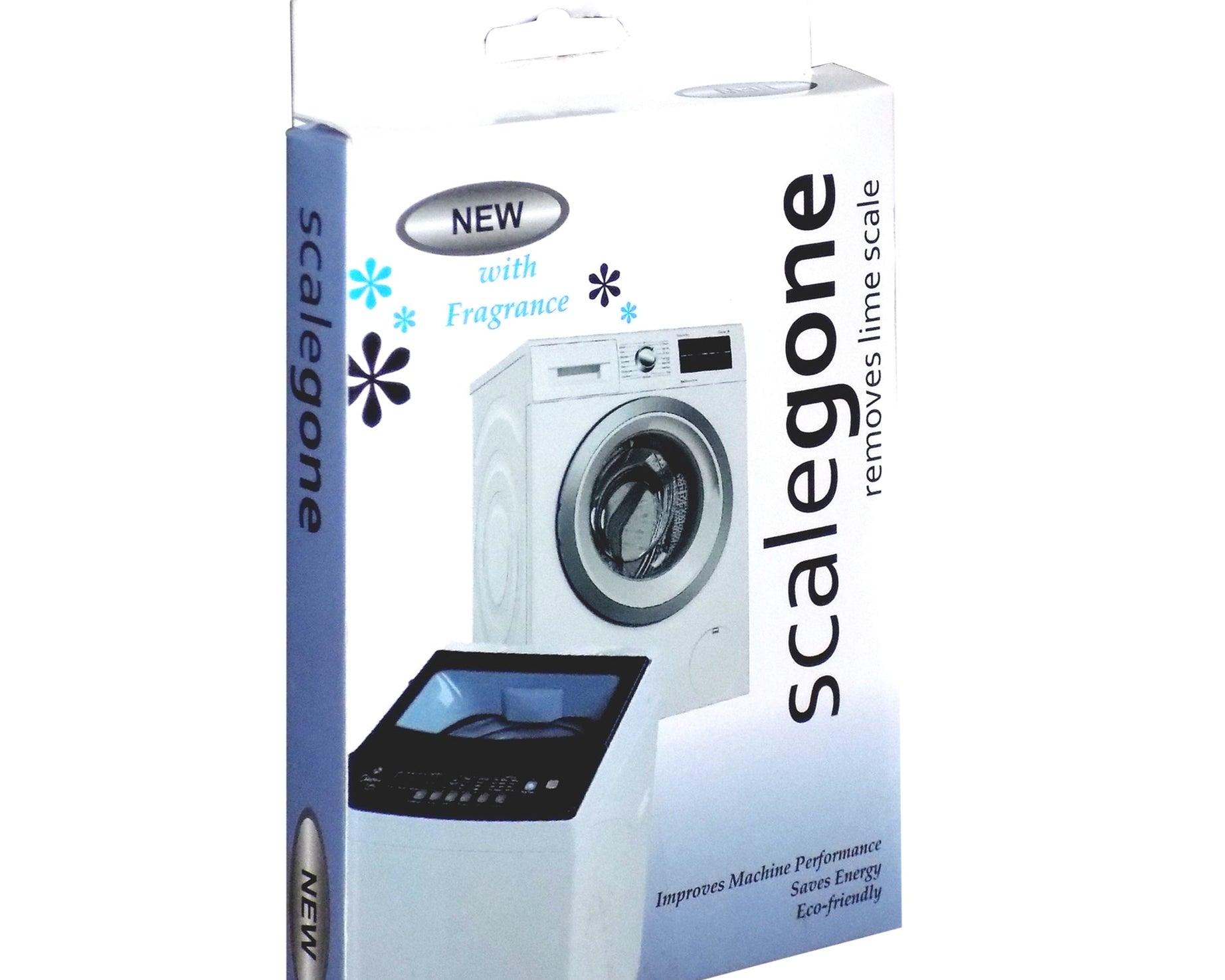 Scalegon powder for washing machines, 100 gm, cleans and maintains tub.