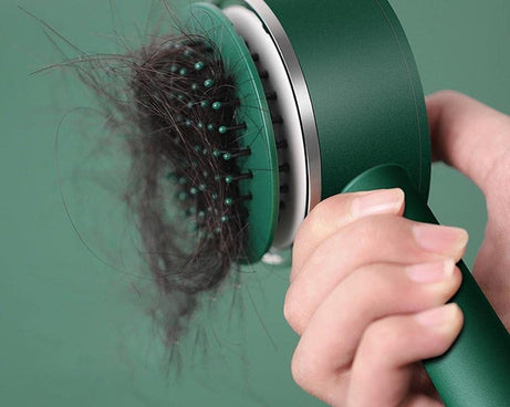 Airbag massage brush with long handle