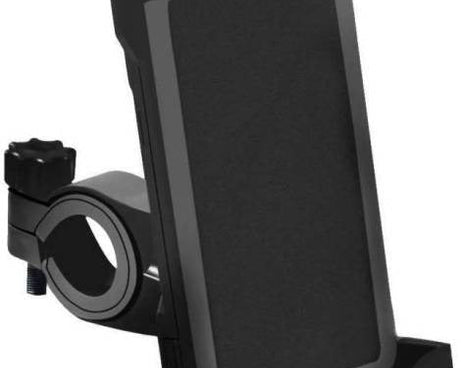 Bike phone mount with anti-shake feature