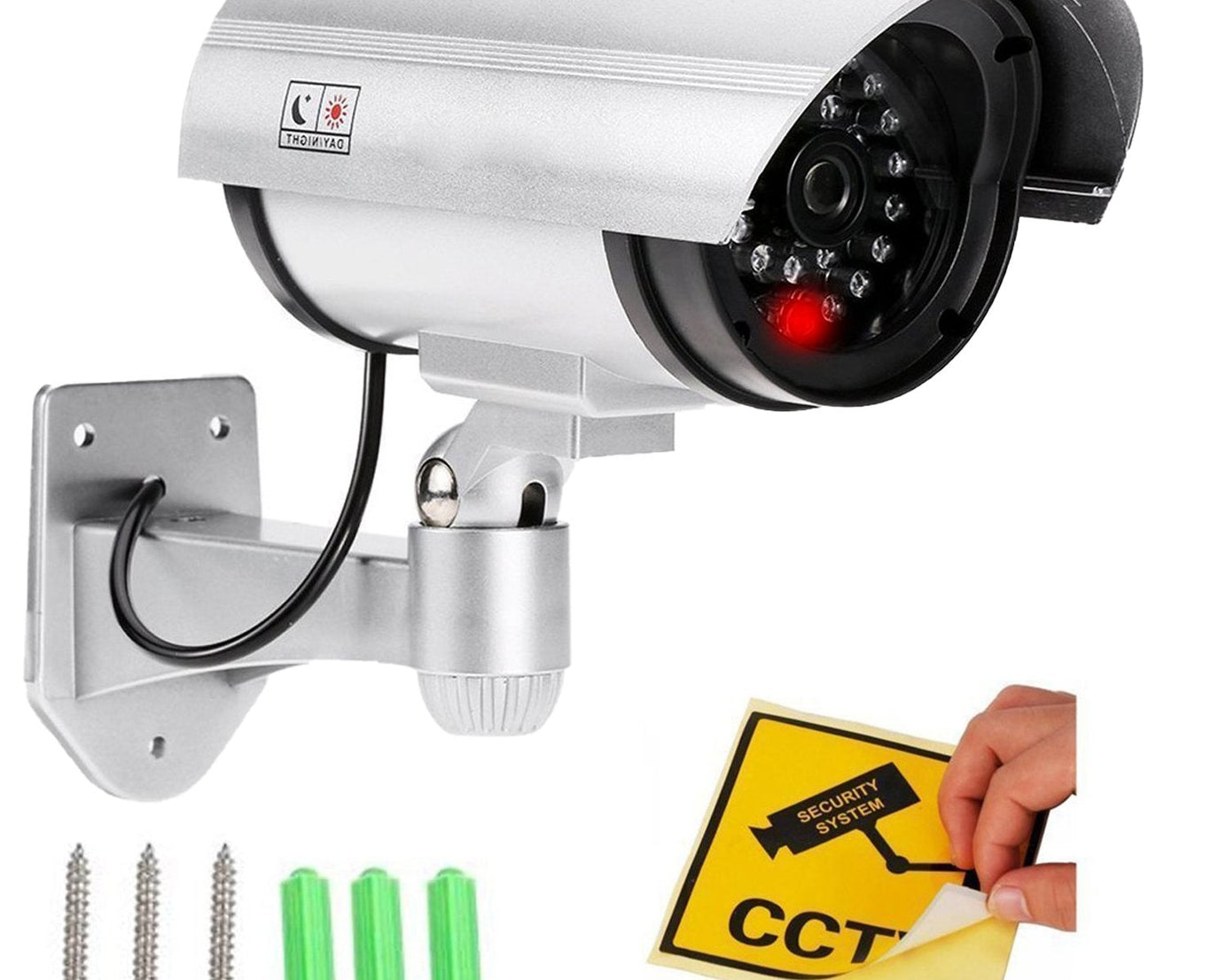 Wireless Security CCTV False Outdoor Fake Dummy Piece IR Camera