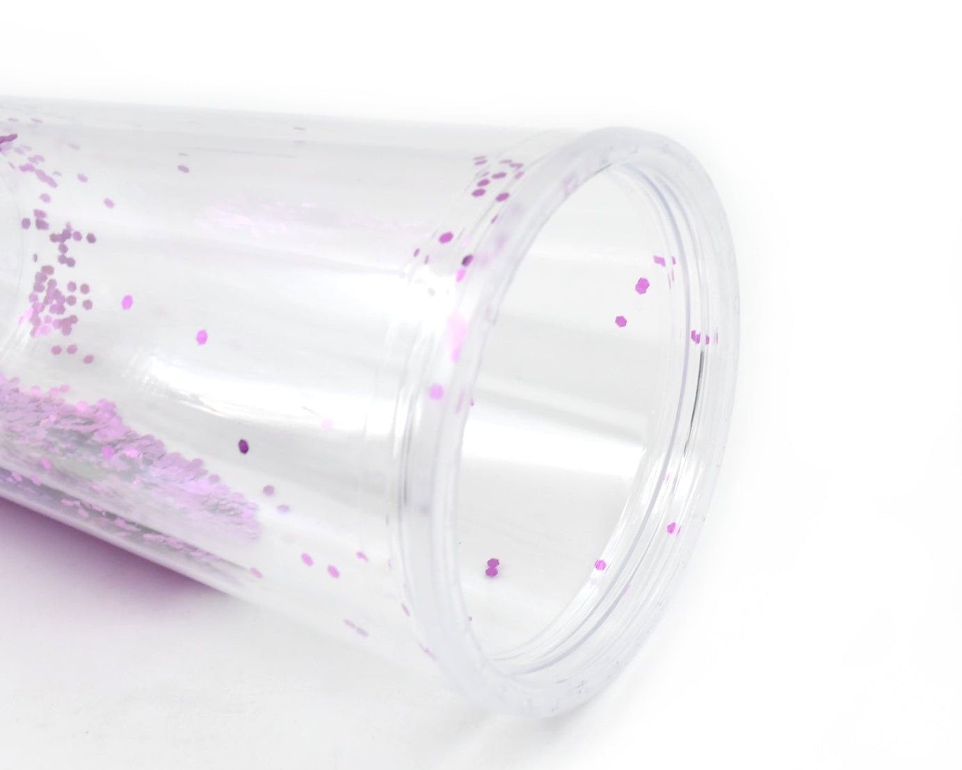 High Quality Plastic Creative Cold Drink Cup / Tumble, Reusable Tea Coffee Tumbler with Lid and Straw, Double Wall Plastic Drinking Sport Bottle, Travel Tumbler (1 Pc / Mix Color)