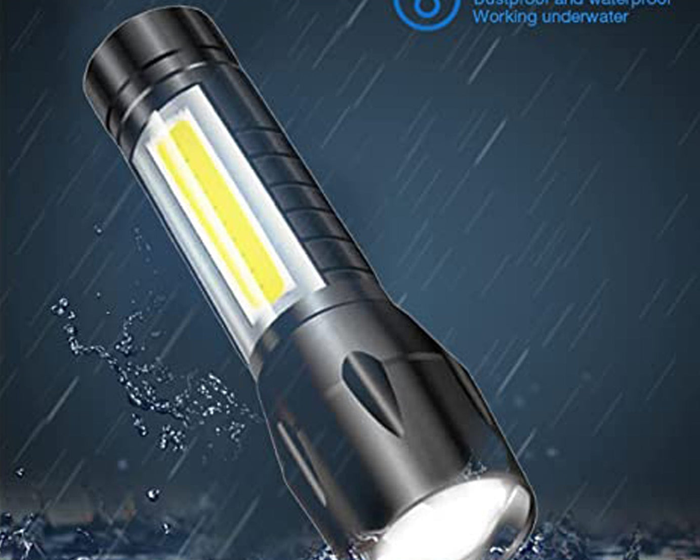 Mini rechargeable flashlight