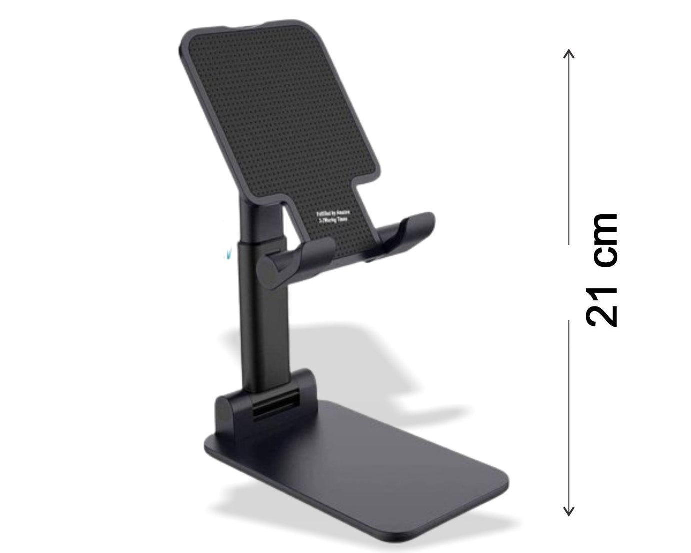 Compact foldable mobile stand for desks