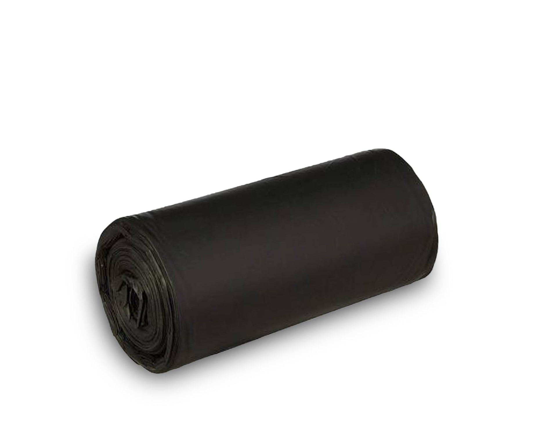 Small black garbage bag (17 x 19 inches) for waste disposal.