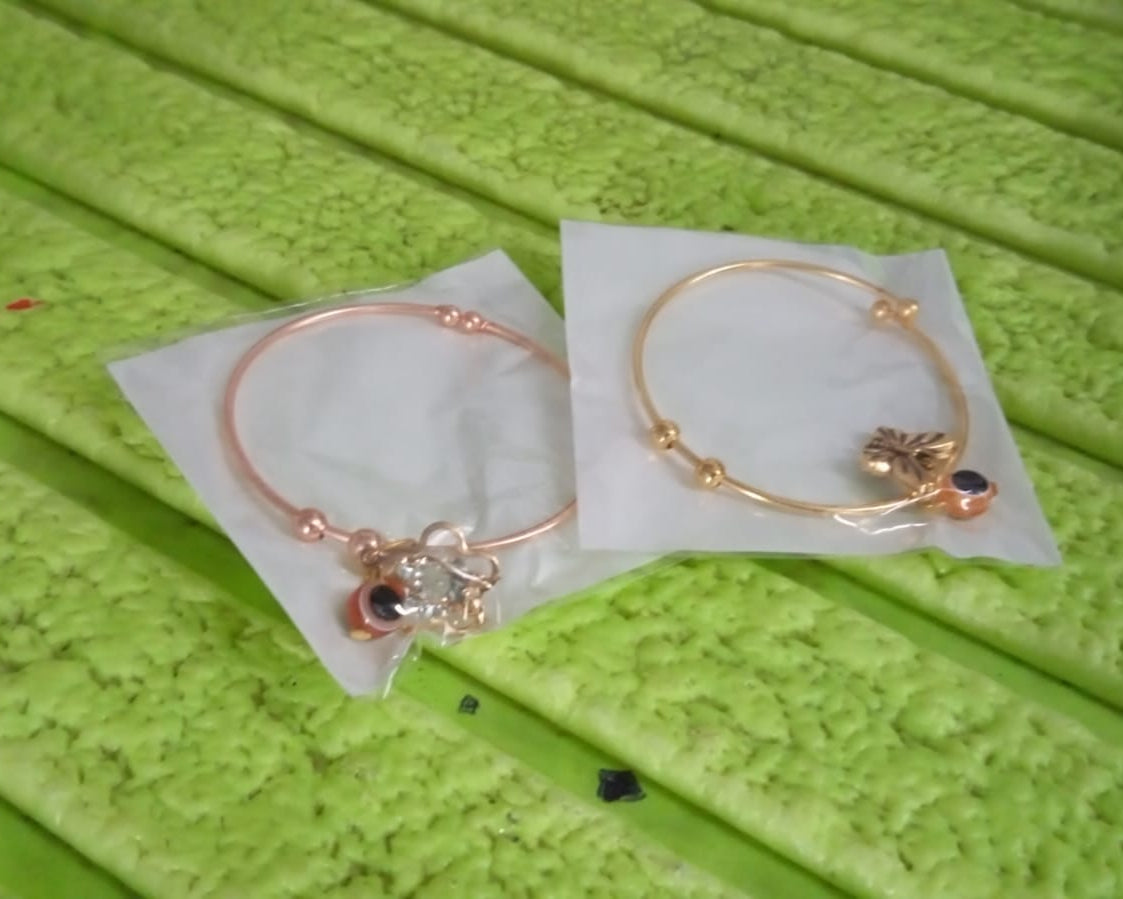 Charm Bracelet, Kada Bracelet (1 Pc / Mix design)