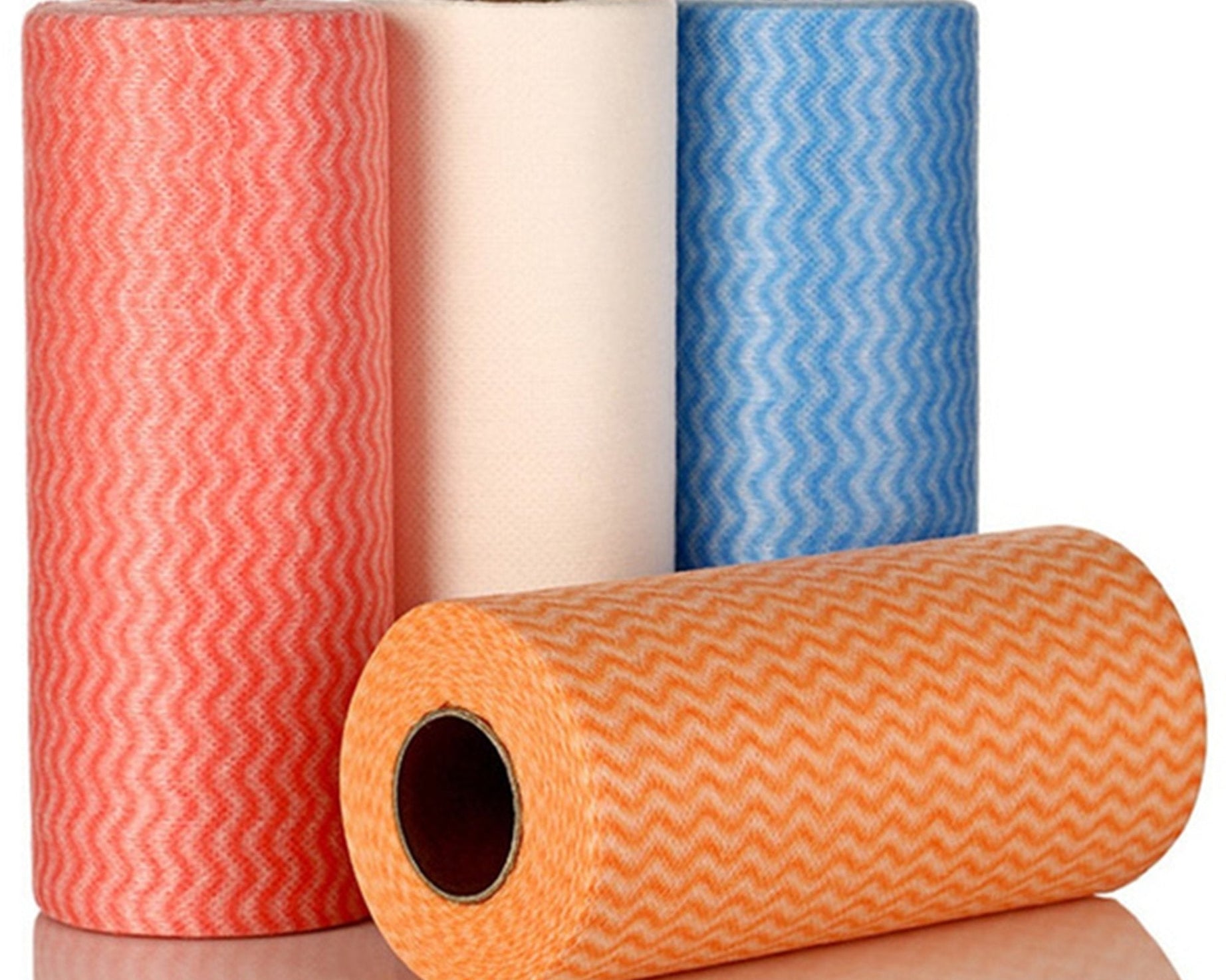 Non Wooven Fabric Disposable Handy Wipe Cleaning Cloth Roll (1Pc)