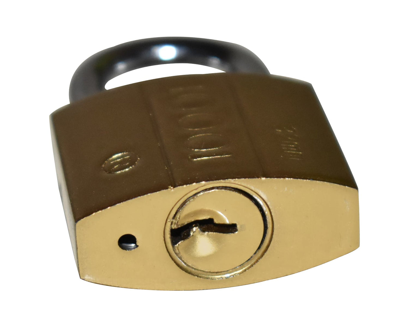 Secure padlock with key for cabinets and safes