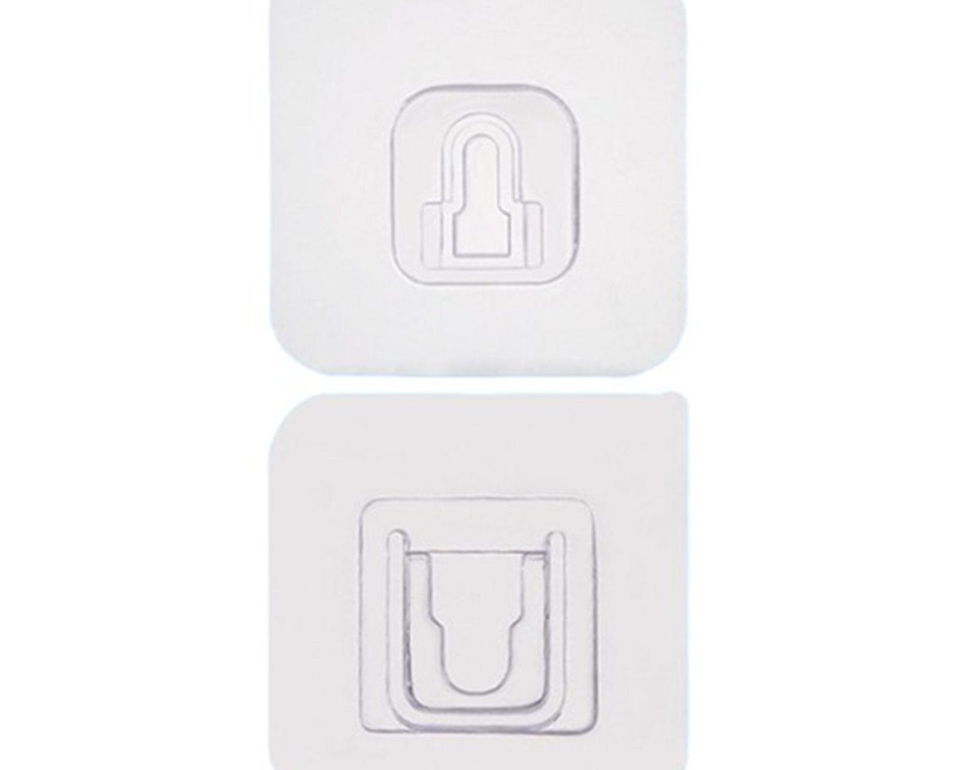 Adhesive wall hooks, pack of 20, heavy duty and easy to install.