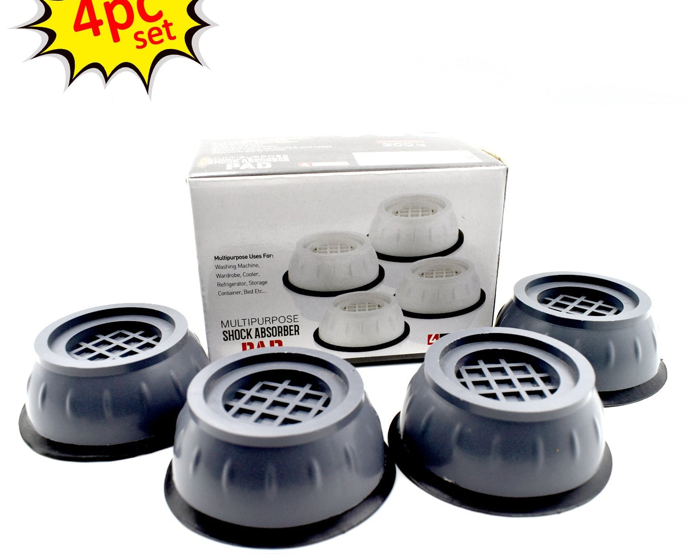 Durable anti vibration pads for home appliances
