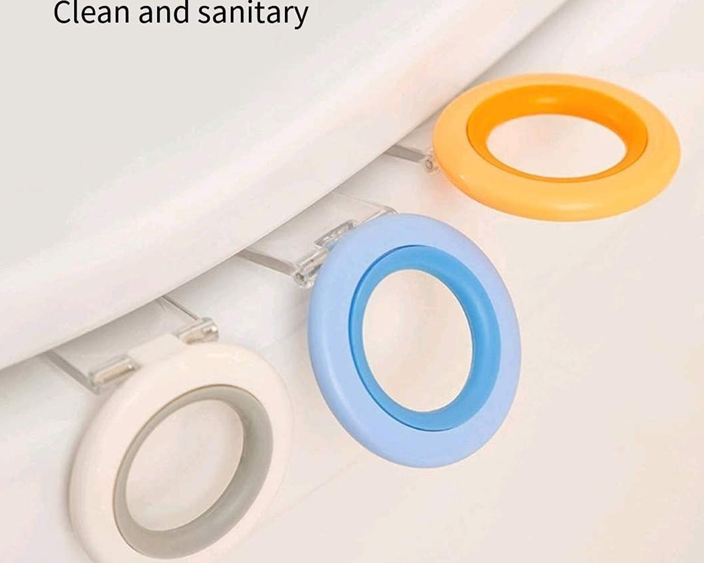 Toilet Seat Lifter (1 Pc): Sanitary Handle, Avoid Touching Seat