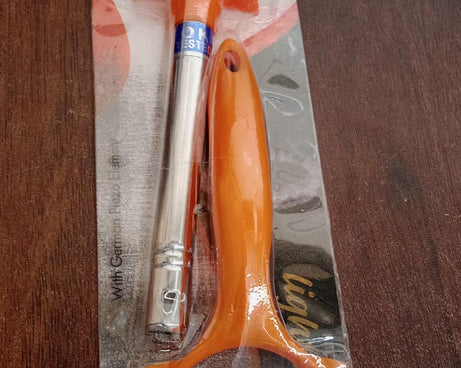 2 in 1 Kitchen Combo Lighter, Stainless Steel Durable Gas Lighter with Vegetable Cutter Peeler, For Kitchen Steel Gas Lighter (2 Pc Set)