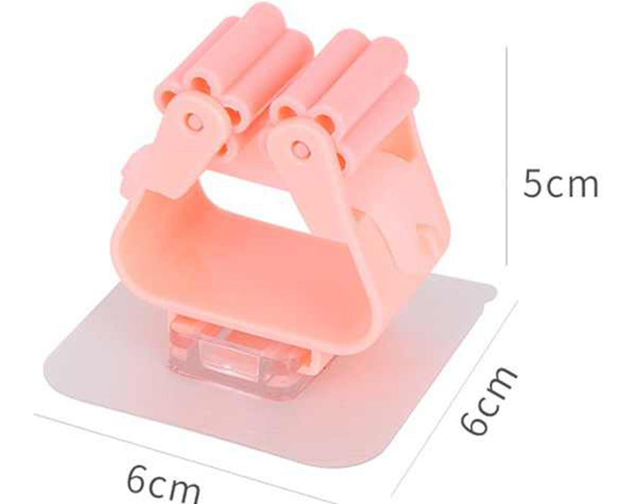 Magic Sticker Series Self Adhesive Mop and Broom Holder