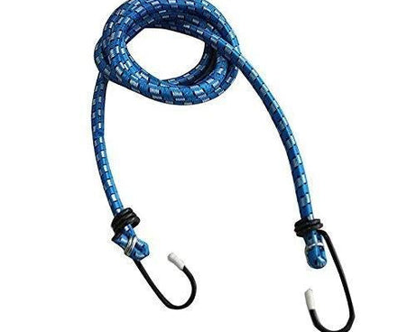 Set of 2 multicolor luggage straps.