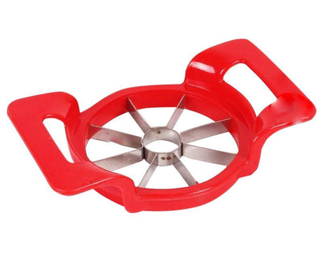 Efficient apple cutter, multi-color handle.