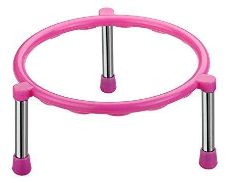 Stainless steel single ring matka stand