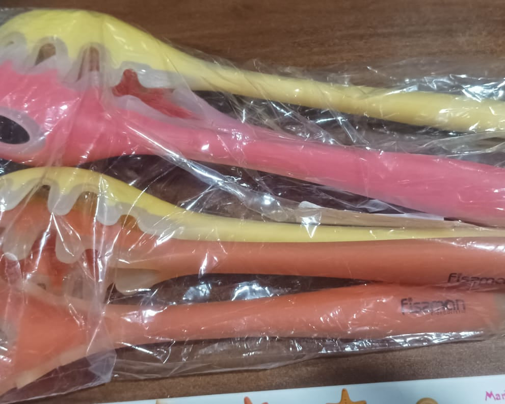 Multipurpose Silicone Spoon, Silicone Basting Spoon Non-Stick Kitchen Utensils Household Gadgets Heat-Resistant Non Stick Spoons Kitchen Cookware Items For Cooking and Baking (6 Pcs Set)