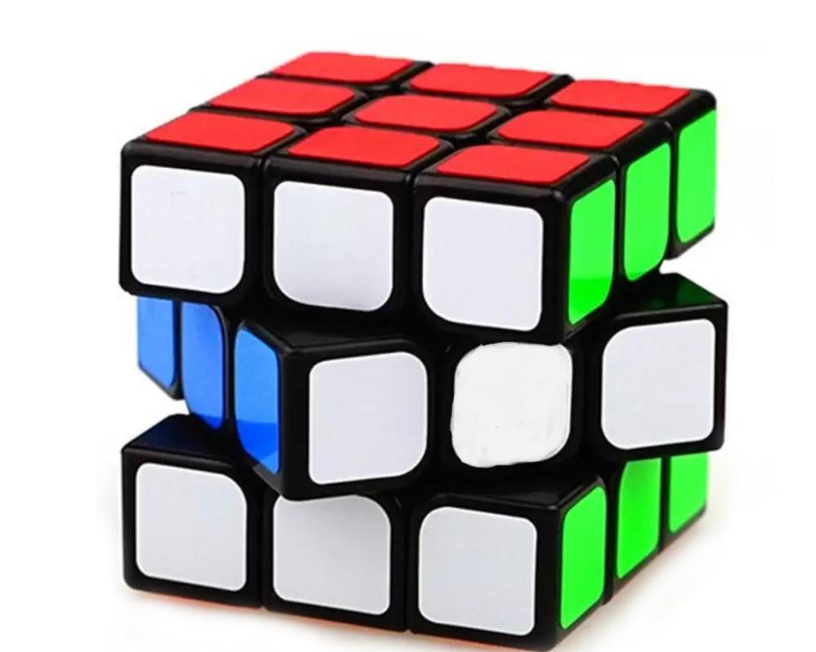 Colorful 3x3x3 puzzle cube