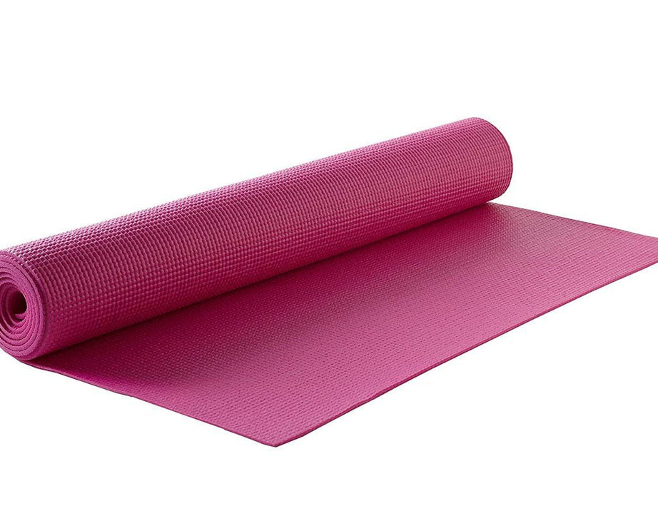 Eco-friendly yoga mat for fitness, non-slip pad, 180x60 cm.