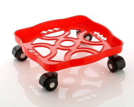 Square trolley for gas cylinder