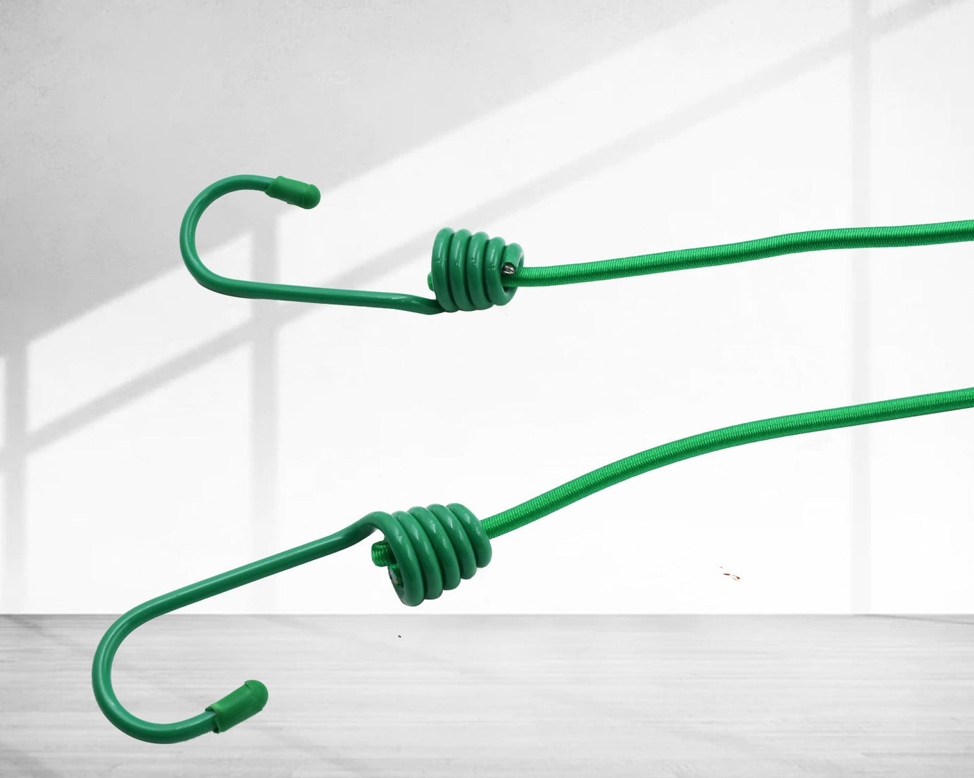 Elastic Cloth Drying Rope with 12 Metal Clip Portable Clothes line For Home & Travel