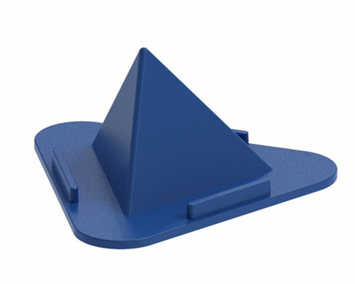 Pyramid mobile stand with three different inclined angles.
