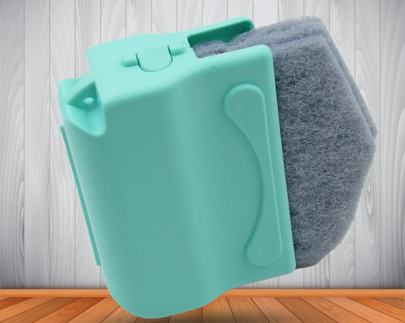 Handheld cleaner brush for window grooves