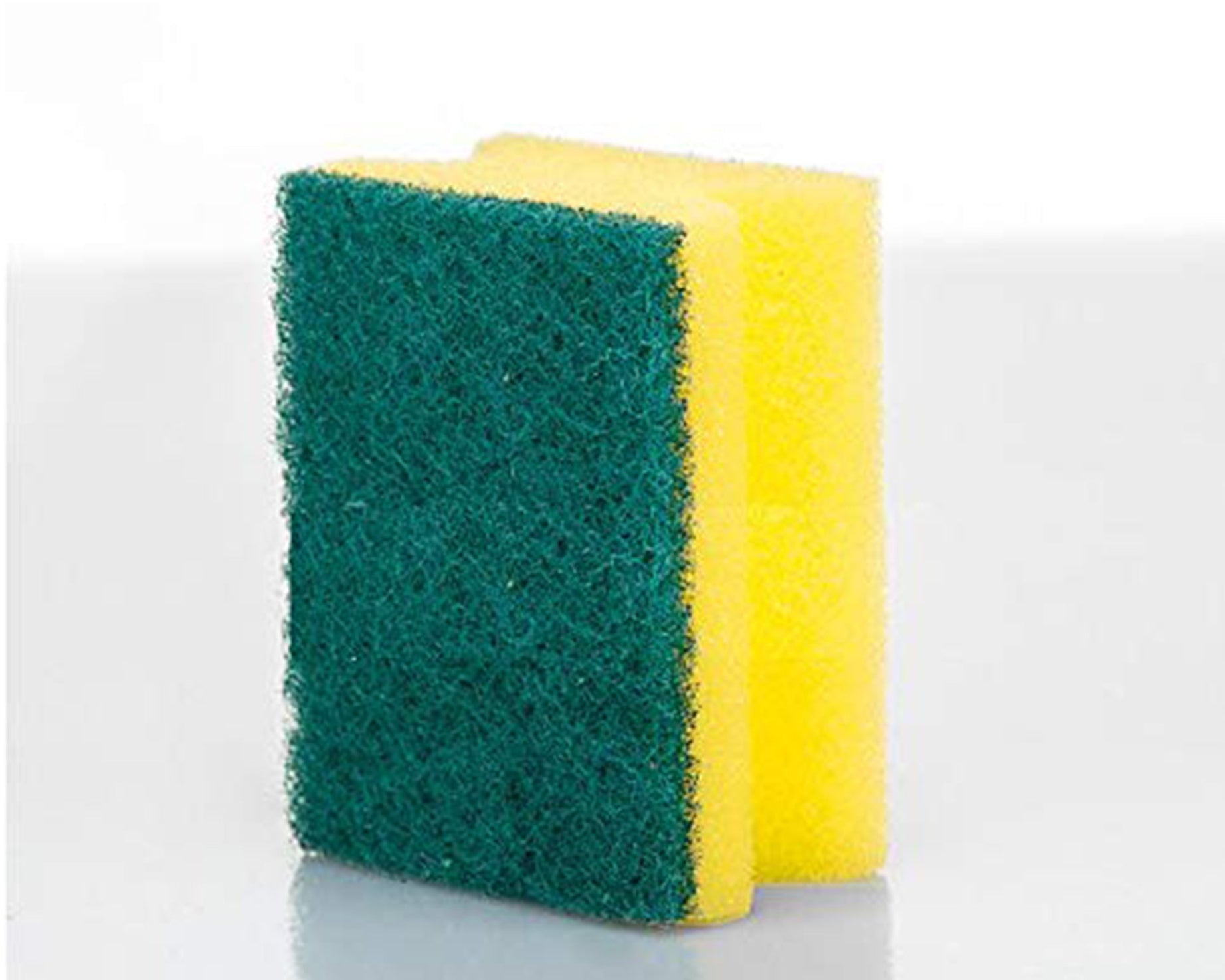 Kitchen and sink scrub sponge, 2 in 1 cleaning pad