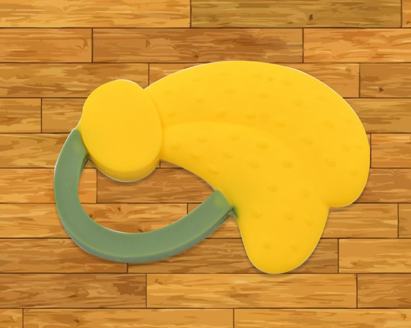Baby Silicone Teether (1 Pc): Food Grade, Non-Toxic, Teething Relief (3 Months+)