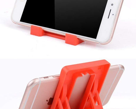 Adjustable mobile stand with foldable design
