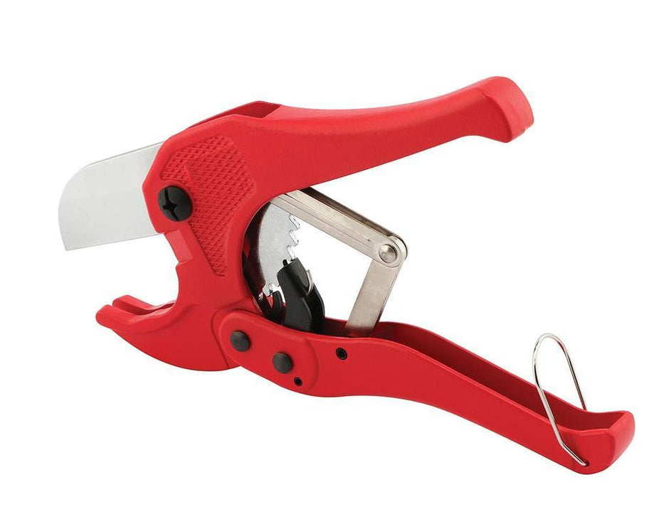 PVC pipe cutter for clean and precise cuts.