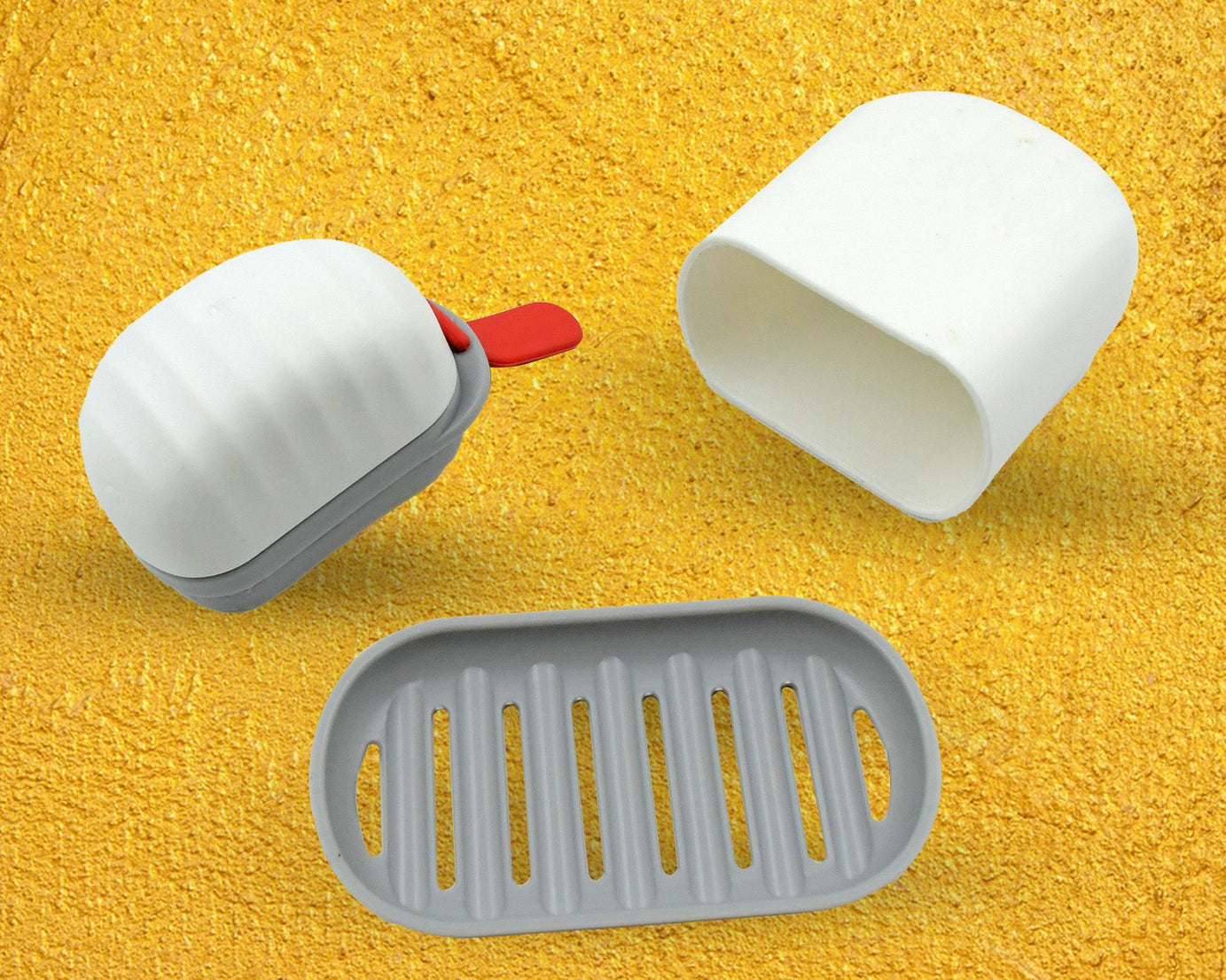 Stylish and Practical Soap Holder for Travel  Soap Box With Secure Seal and Non Leak Design Stylish Soap Box for Home, Bathroom, Hiking, Travel, Camping Capsule Soap Box (1 Pc)