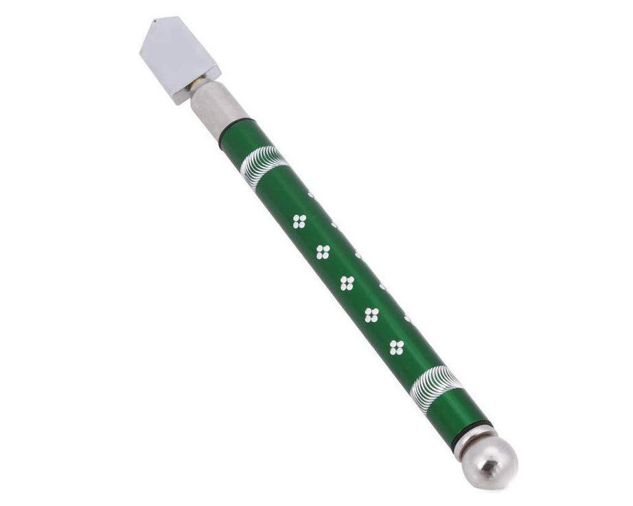 Pencil style glass cutter with a thin cutting edge.