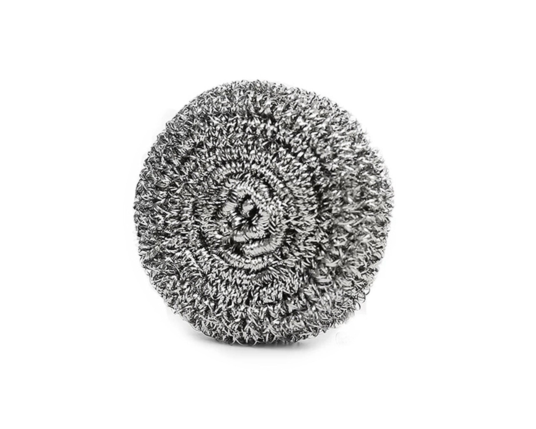 Stainless steel ball scrubber, round shape, effective