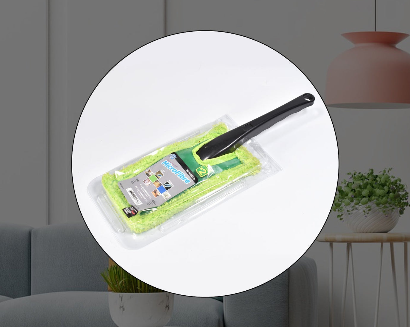 Car cleaning microfiber brush for effective dusting