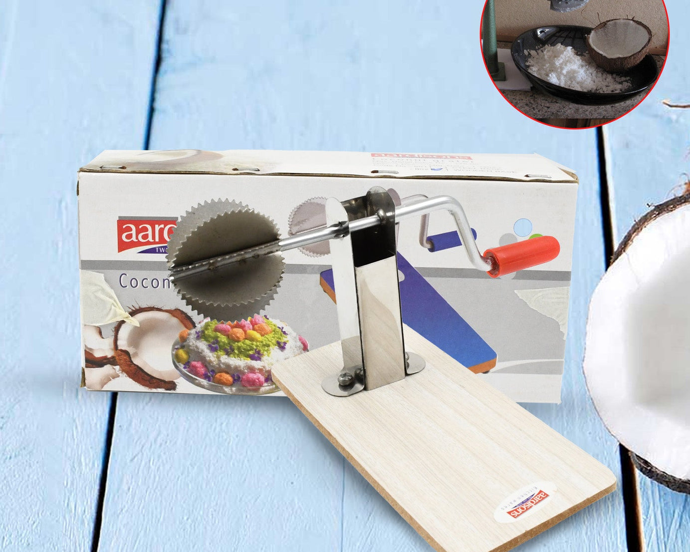  Coconut Scrapper Tool