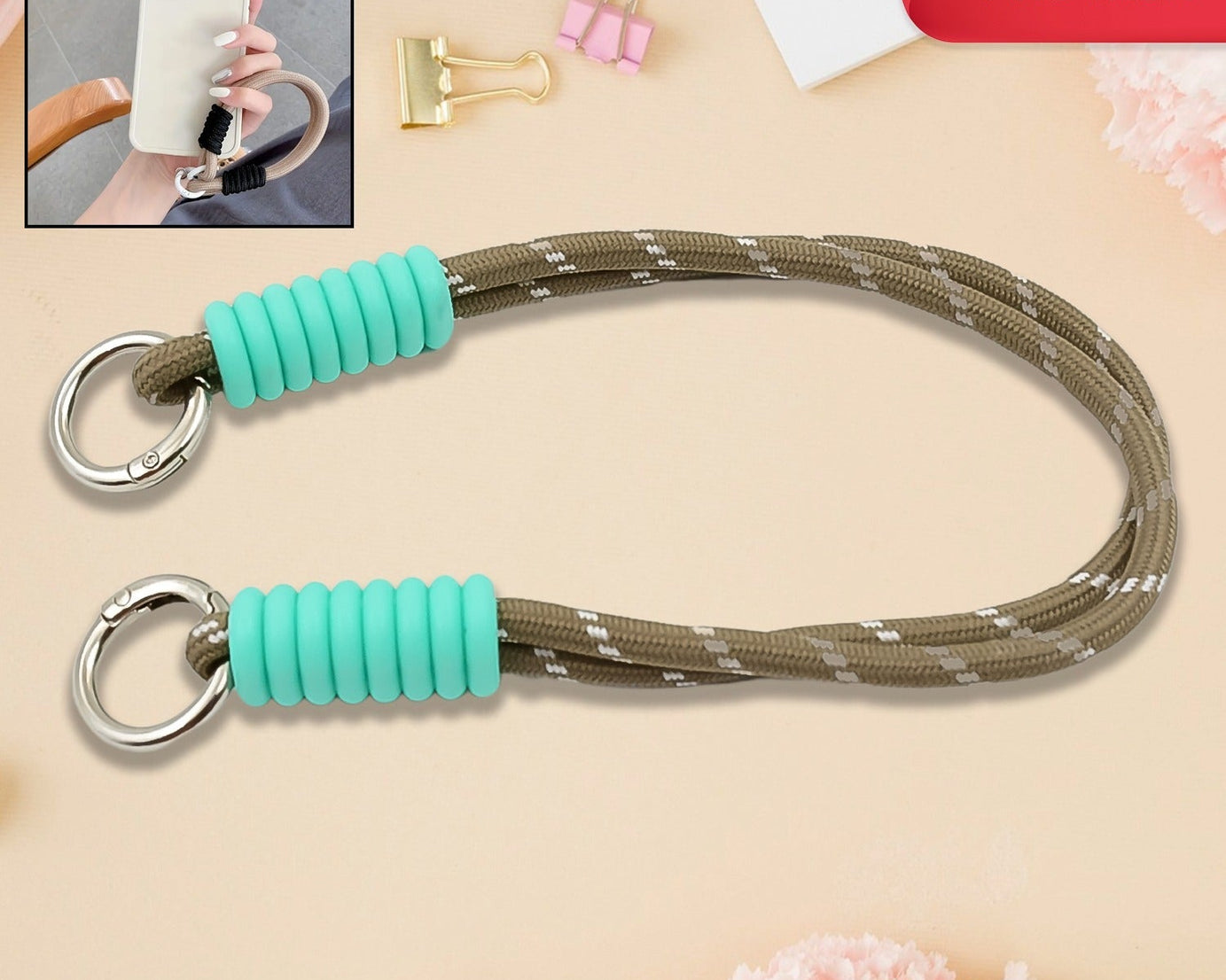 Multipurpose Adjustable Hand Wrist Strap