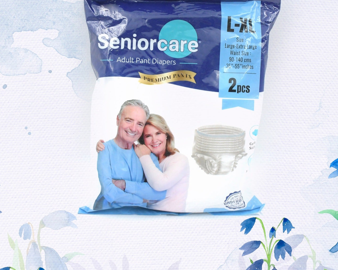 Senior Care Essentials: Large-XL Adult Diaper Pants (Waist 90-140cm)