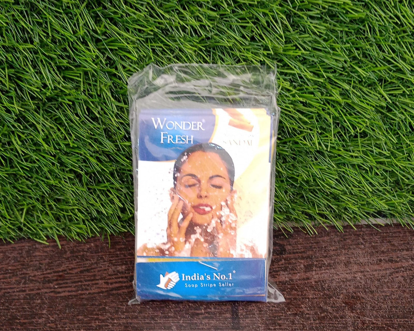 Paper soap strips for hand wash.