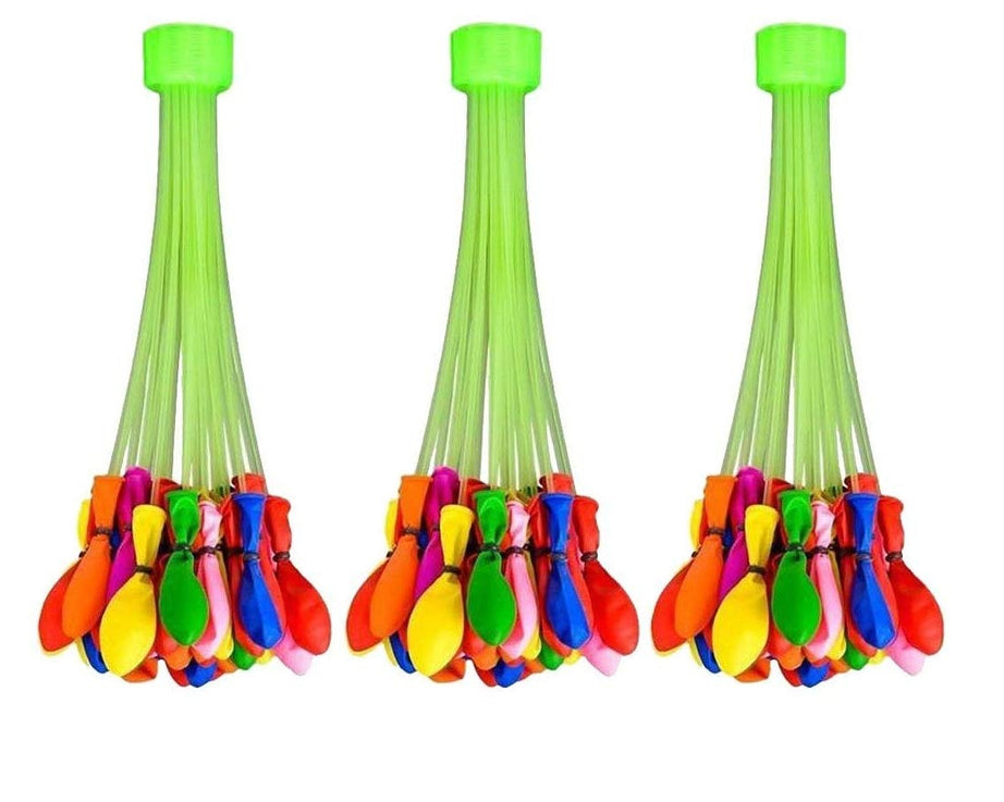 Holi Magic Water Balloons for Kids - 111 pcs (Multicolor)